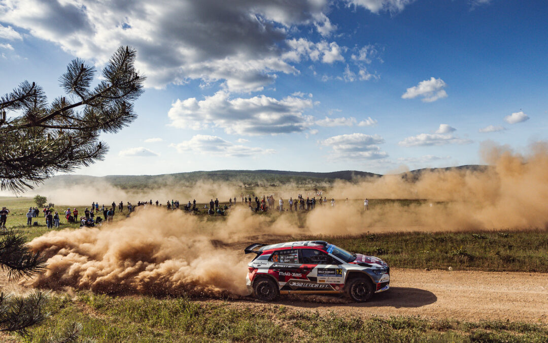 Mabellini leads after drama-filled Saturday at ERC Rally Hungary