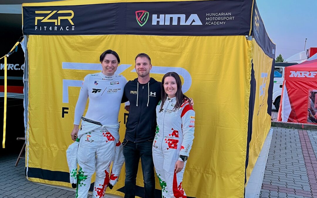 Fit4Race supports Rally Hungary Competitors